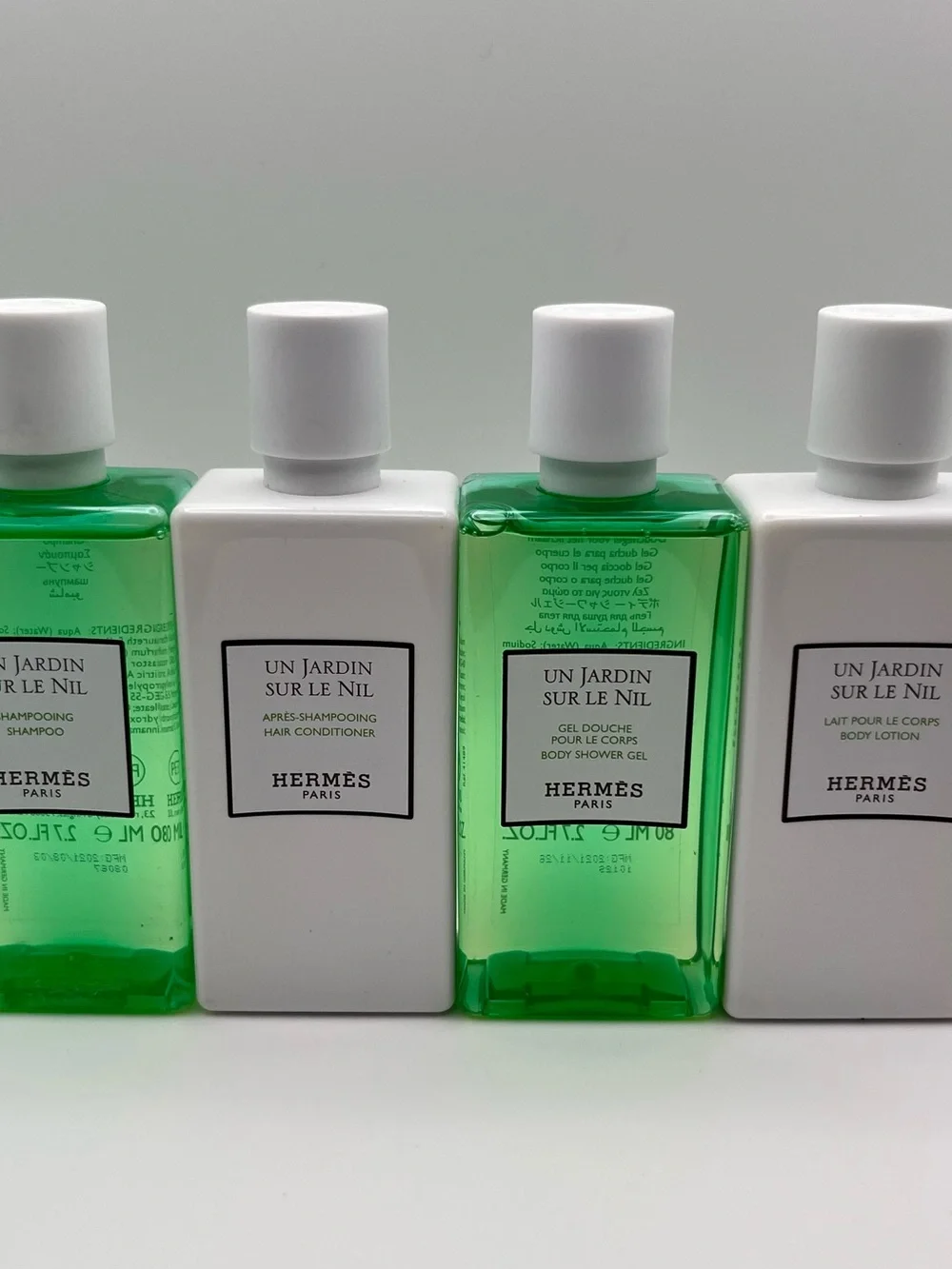 Hermès Un Jardin Sur Le Nil Bath Collection - Green & White